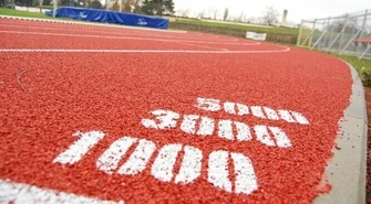Linie startów na stadionie Concordii prawidłowe