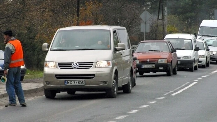 Na drodze do Sulejowa czekają nas olbrzymie korki