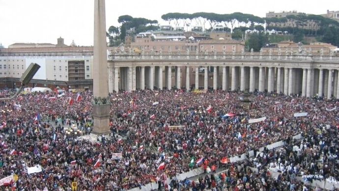 Piotrkowianie na beatyfikacji Jana Pawła II