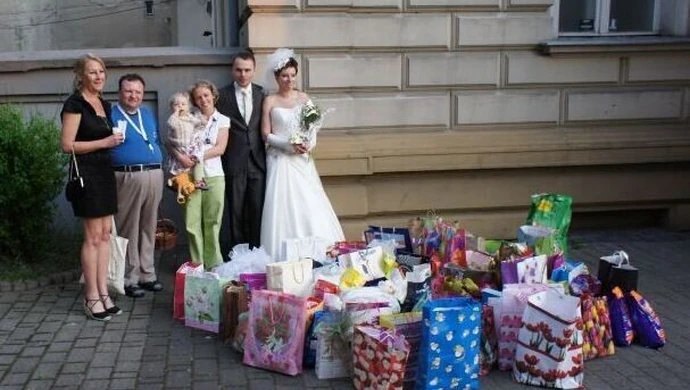 Kocia karma zamiast kwiatka