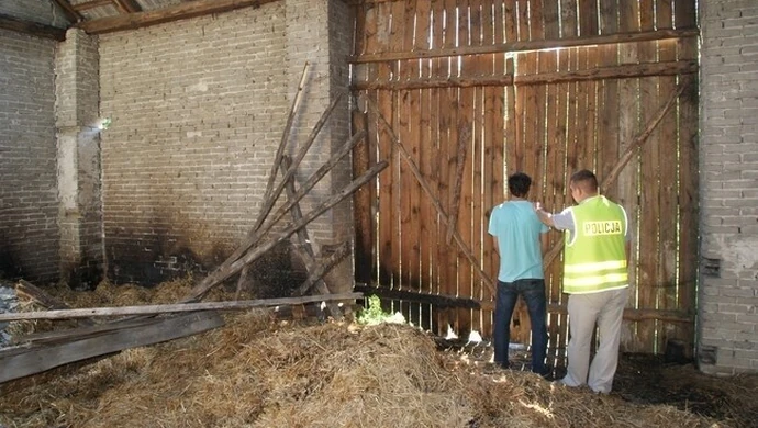 Region: Areszt dla podpalacza stodół 