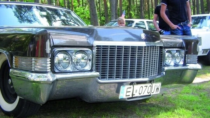 Zlot amerykańskich samochodów w Białej