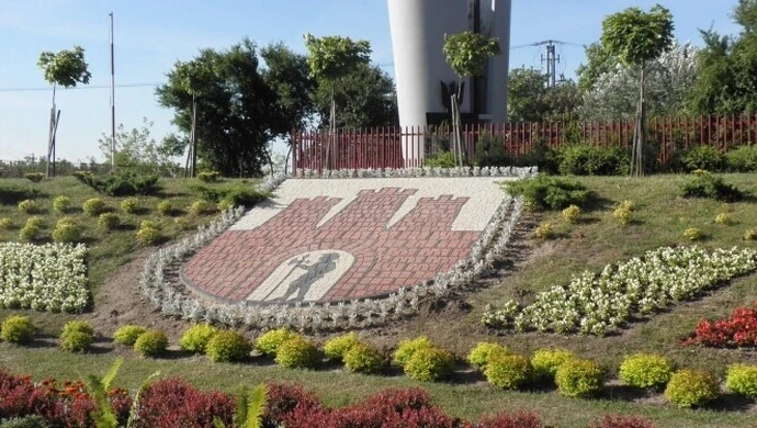 Region: Brukowany herb w Sulejowie