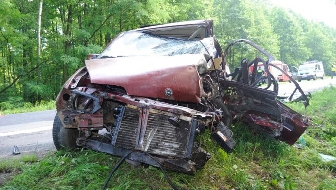Szczerców: Kierowca nie przeżył wypadku