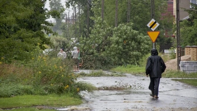 Nawałnica nad Piotrkowem Trybunalskim