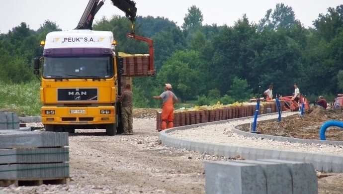 Trwają prace przy budowie obwodnicy N-S 