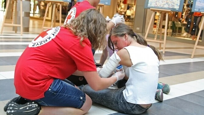 Za ratowanie życia kawałek wykładziny