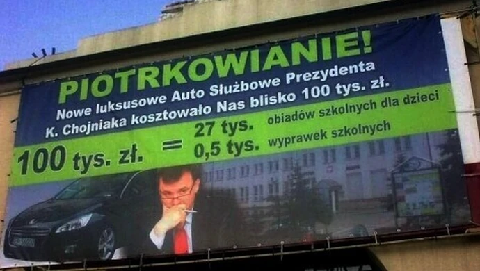 Piotrków: Wypominają prezydentowi nowe auto