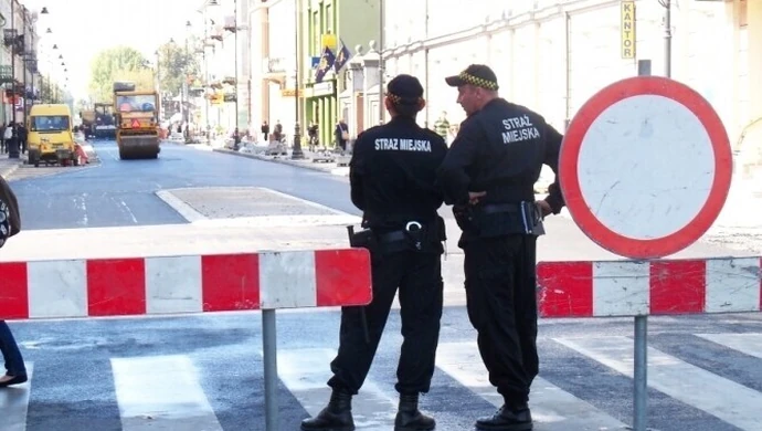 Cały remontowany odcinek nieprzejezdny