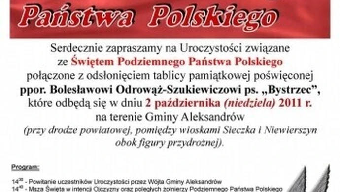 Region: Upamiętnią tragiczną śmierć podporucznika 
