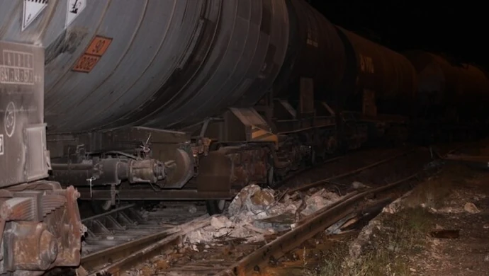 Region: Wykoleił się pociąg z olejem opałowym