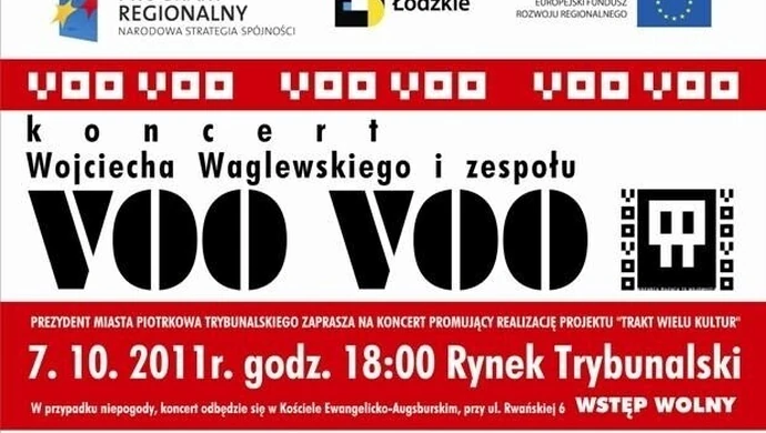 Piotrków: Zespół Voo Voo zagra w Rynku