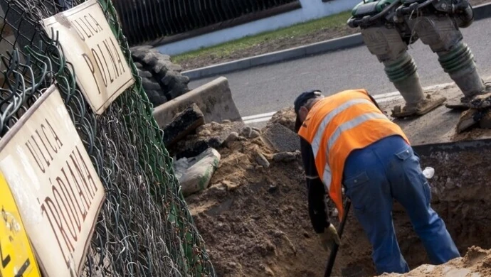 Usterka na nowo wyremontowanej Polnej
