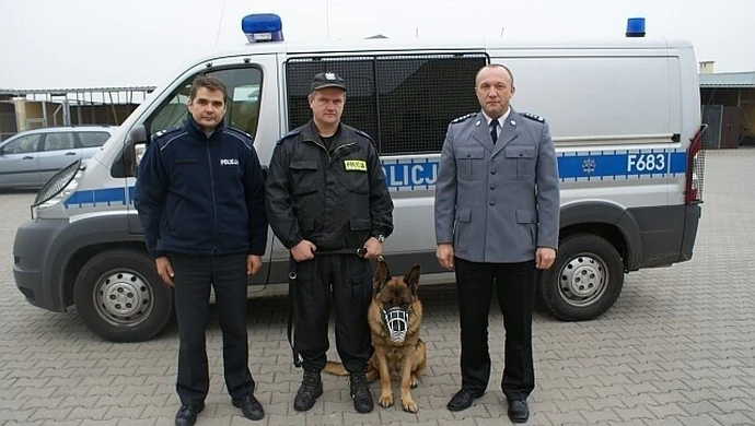 Najlepszy pies policyjny w województwie