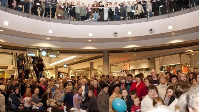 Piotrków: Tłumy na urodzinach Focus Mall