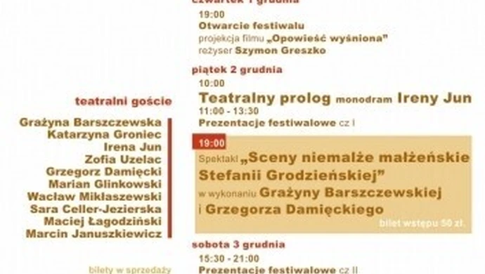 Busola zaprasza na Festiwal Słowa