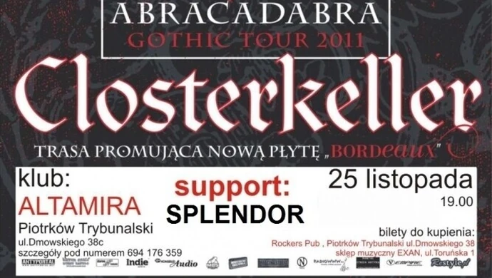 Altamira: Kolejne spotkanie z rockiem - Closterkeller 