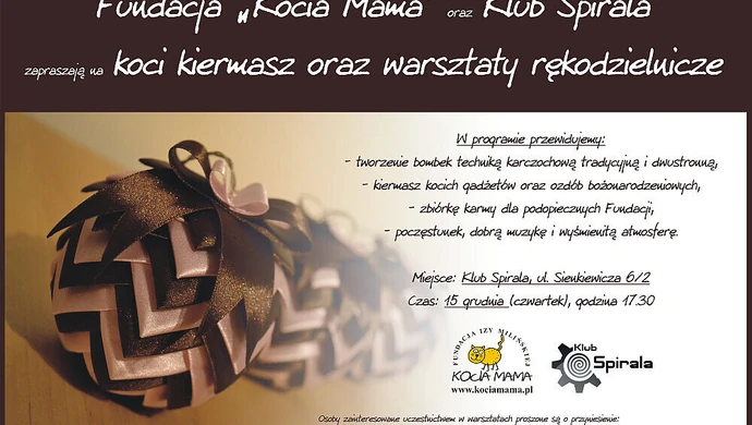 Warsztaty rękodzielniczne z Kocią Mamą