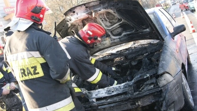 Piłsudskiego: Punto stanęło w płomieniach