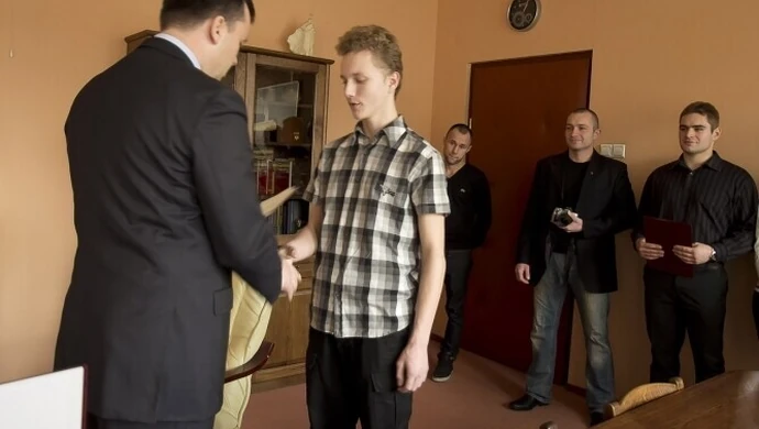 Prezydent przyznał nagrody karatekom