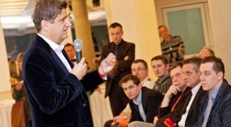 Janusz Palikot z wizytą w Piotrkowie