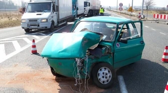 Kolejny groźny wypadek w Jeżowie &#8211; nikt nie zginął