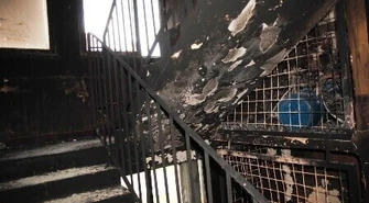 Tomaszów Mazowiecki: Pożar w wieżowcu