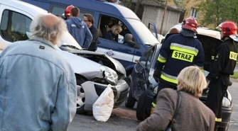 Piotrków: Kraksa przy Cepelii