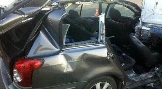 Tragedia na drodze: Zginęło młode małżeństwo