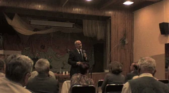 Spotkanie Antoniego Macierewicza z mieszkańcami Sulejowa