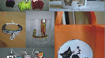 Kocie rękodzieło na Jarmarku Trybunalskim