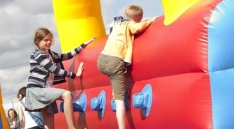 "Słoneczko": Prezydent też zamoczył nogi