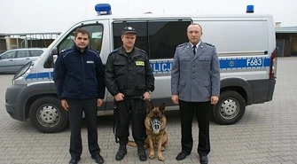 Najlepszy pies policyjny w województwie