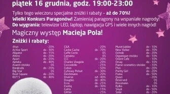 Magiczna noc w Piotrkowie &#8211; już 16 grudnia