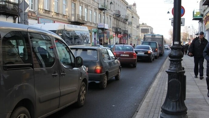 Piotrków: Korki na Słowackiego będą coraz większe
