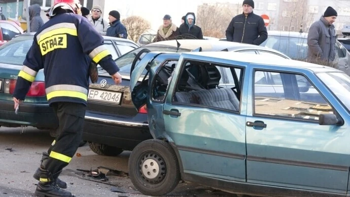 Wyjeżdżała z parkingu, nie ustąpiła pierwszeństwa