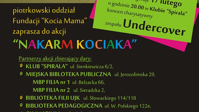 Biblioteka Pedagogiczna pomoże zwierzakom