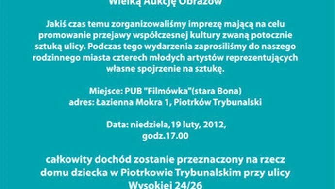 W niedzielę Wielka Aukcja Obrazów