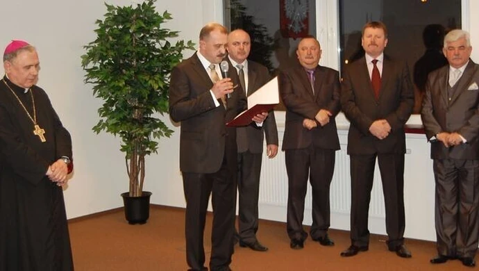 Siedziba Starostwa w Tomaszowie oddana