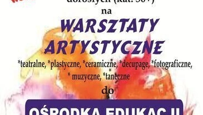 OEA zaprasza na warsztaty artystyczne