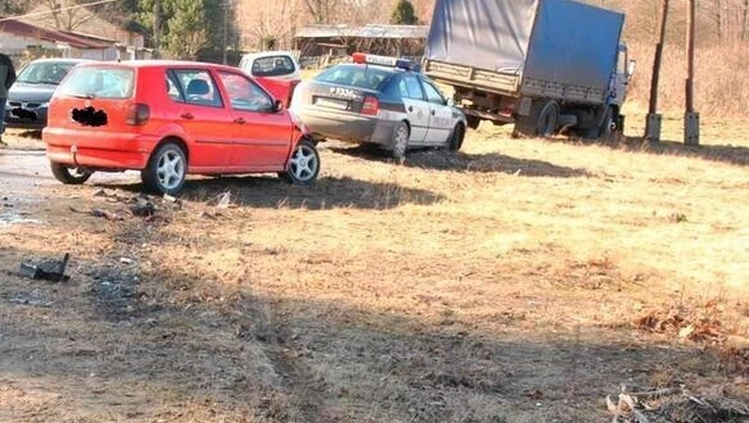 Nie dostosował prędkości &#8211; wylądował w szpitalu