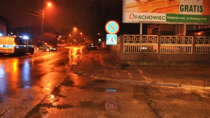 Pijany 27-latek nie ustąpił pierwszeństwa