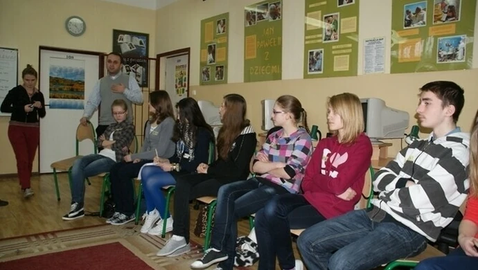 O wodzie w Gimnazjum w Wolborzu