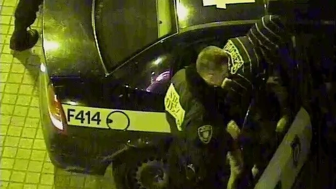 Piotrków: Samuraje zatrzymani pod wieżą ciśnień 