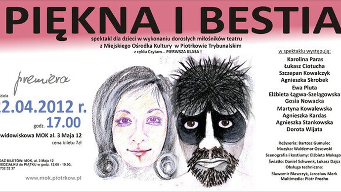 "Piękna i Bestia" w piotrkowskim MOK-u