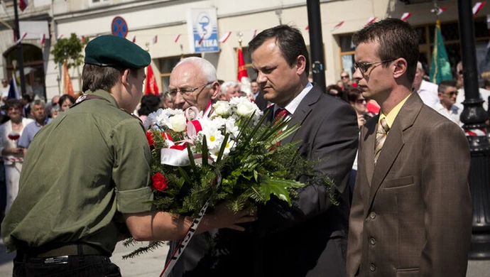Piotrków: Uczcili Konstytucję 3 maja