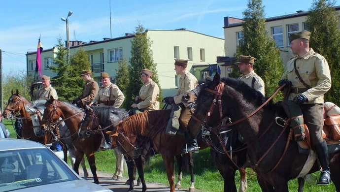 Ułani odwiedzili wójta