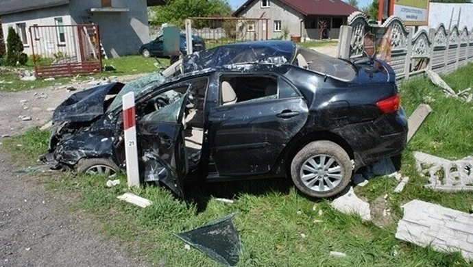 Region: Fatalny finał brawurowej jazdy