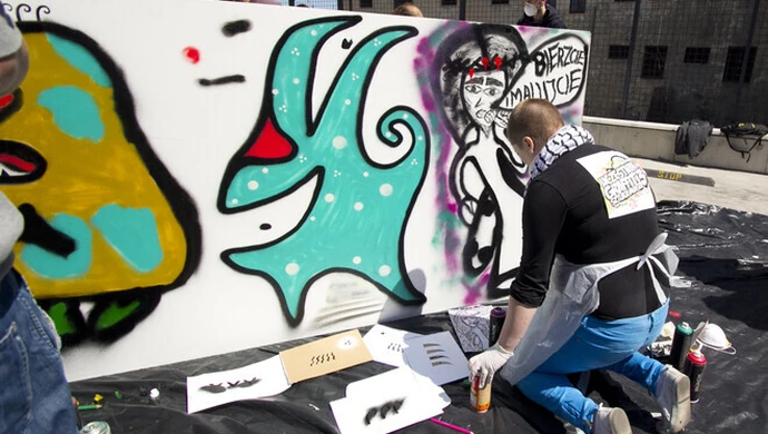 Nauczyli się graffiti, w czerwcu pomalują miasto