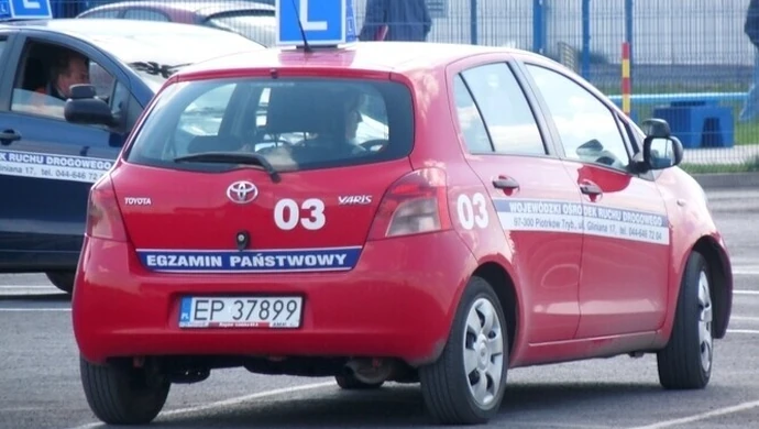 Piotrków: Chciał zdać prawo jazdy na haju